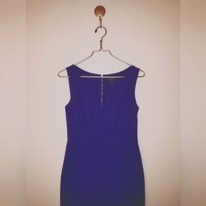 Purple quilted Worthington dress